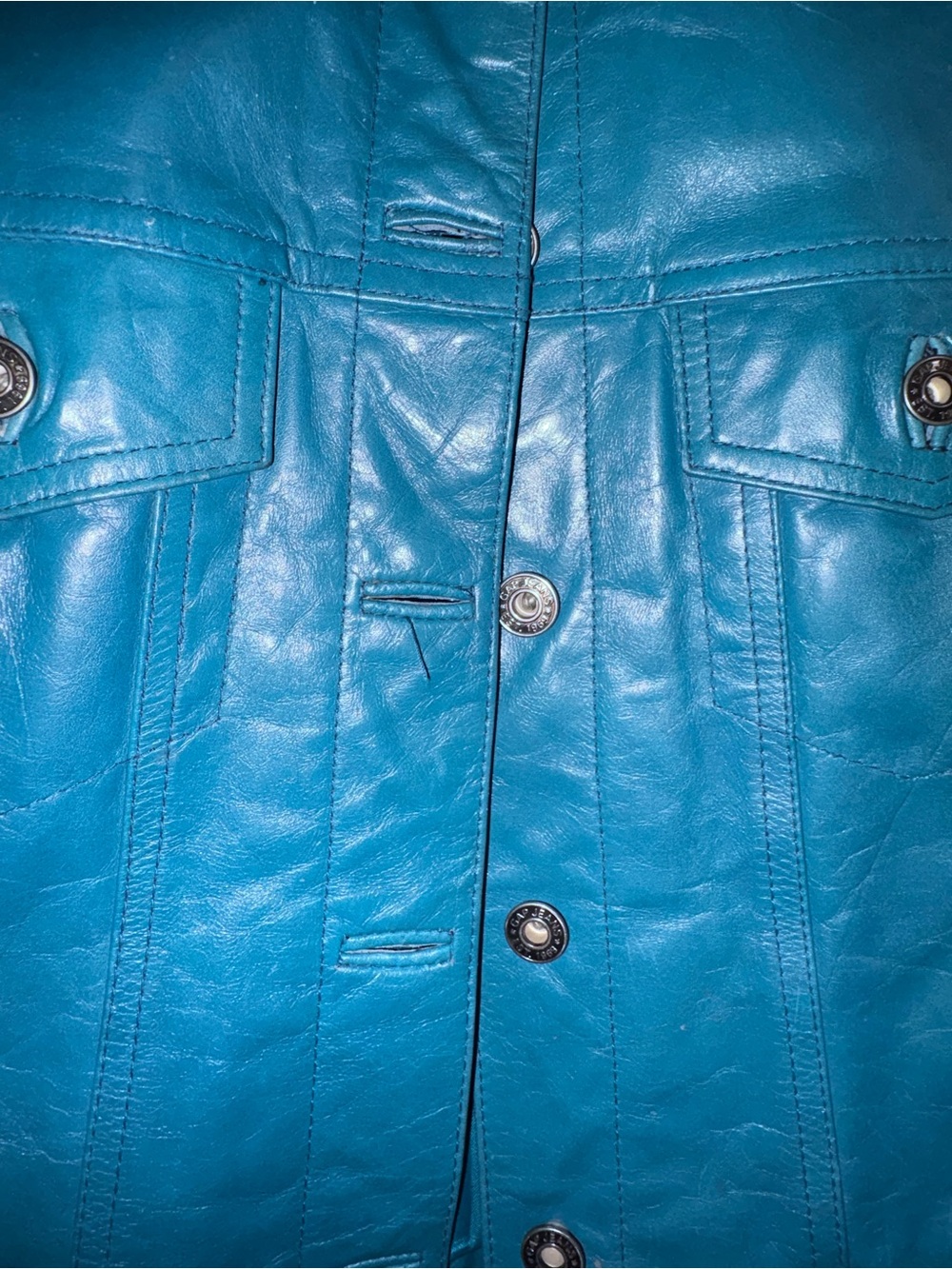 Real Leather Jacket - Picture 3 of 4